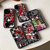 Game P-Persona 5 Cool Black Silicone Hard Plastic Phone Case For Iphone 17 Air 16 15 14 13 12 11 Pro Max PC TPU