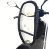 Motorrad Regen Sitzbezug Universal Flexibel Wasserdicht Sattelbezug Schwarz Staub UV Sonne Schutz Genäht Motorradzubehör