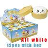 Toys Colorful Dumpling Squishes Stress Balls Fidget Sensory Simulation Food Squishies Bun with Steamer Squeeze Dough Ball Gifts