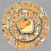 Capybara Cartoon Stickers - 100 Sheets for Water Bottles, Phone Cases, Computer Decoration