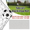 Soccer Backstop Net Soccer Barrier Net Sports Netting Barrier for Backyard Soccer Training