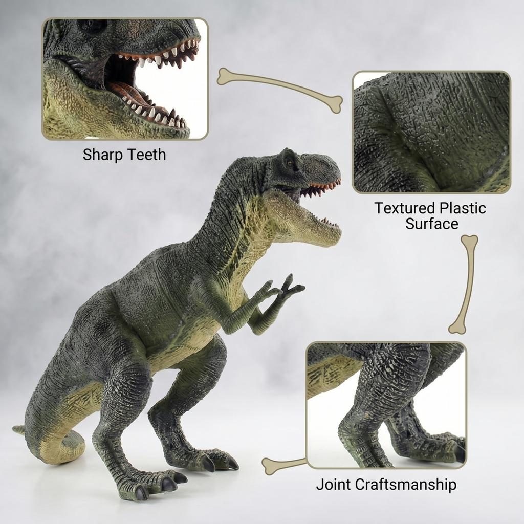 Large Realistic Brachiosaurus Dinosaur Model Figure Toy Gift for Kids