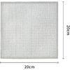 10pcs Wire Dishwashing Rag, Non Scratch Wire Dishcloth, Multipurpose Wire Dishwashing Rags for Wet and Dry, Sliver Grey