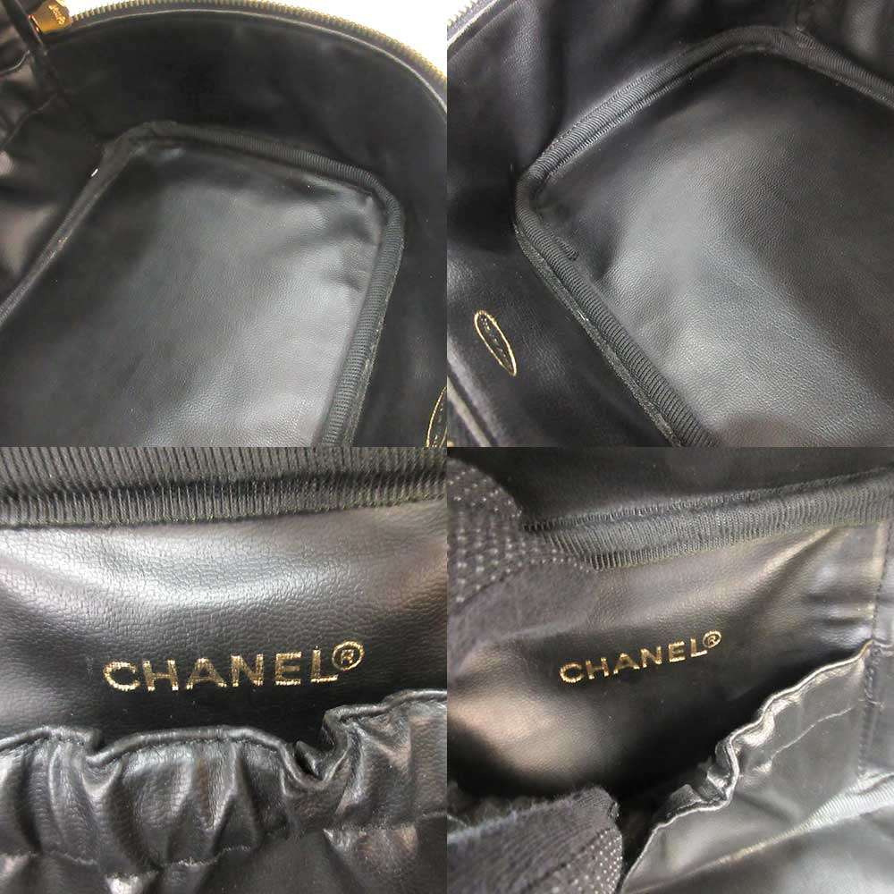 Used CHANEL COCO MarkHandbag leather Women
