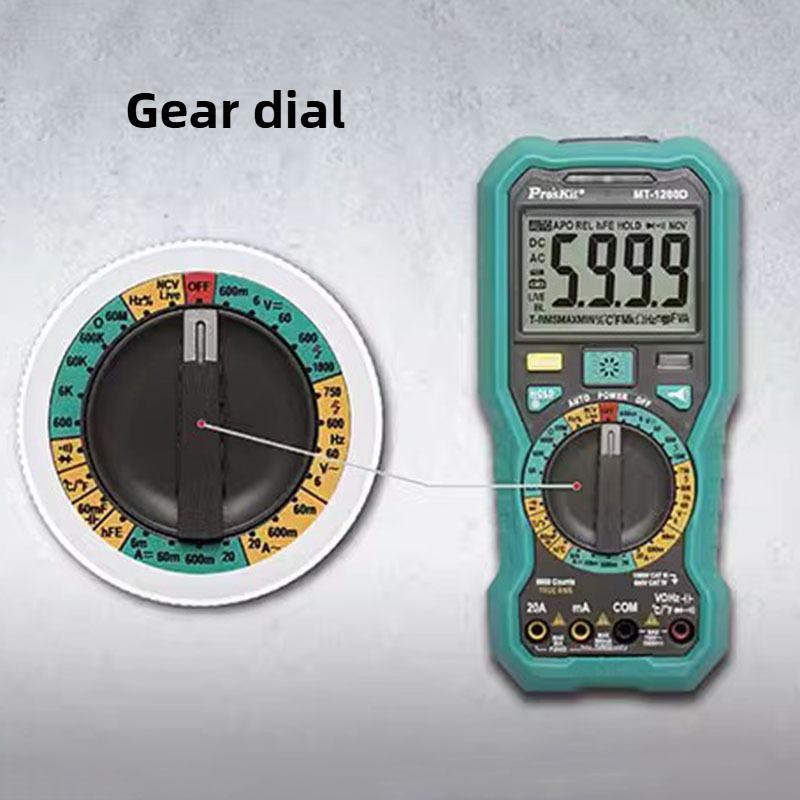 High Precision Digital Multimeter Professional Voltage Resistance Meter LCD Electrician AC/DC Multimeter Portable Tester Tools