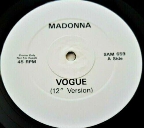 

[USED] Madonna VOGUE UK Edition Rare 12 Single Record SAM 659