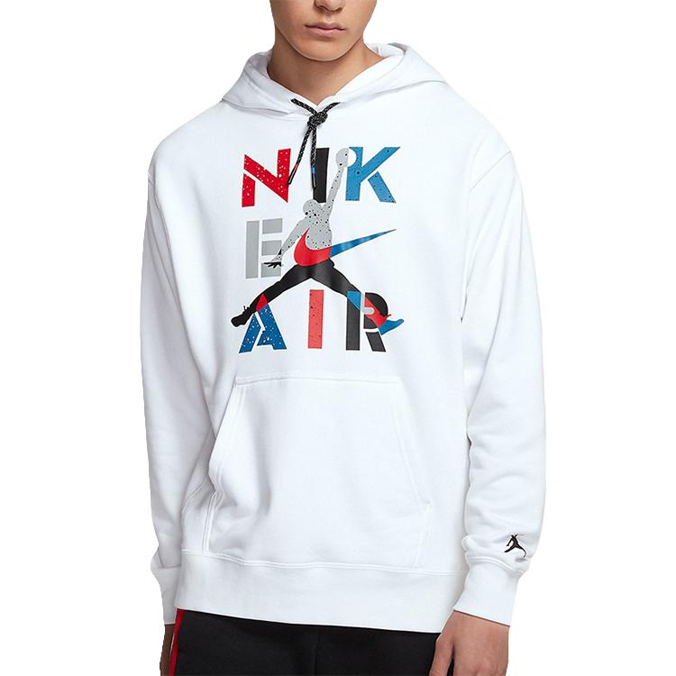 

Jordan Legacy Aj4 Hooded Pullover Long Sleeve Sweatshirt Men sweatshirt CQ8292-100 XL