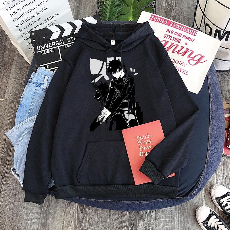 Japan Anime Hoodies Jujutsu Kaisen Fushiguro Megumi Graphic Vintage Oversized Hooded Cotton Hoodie Men Women Clothes