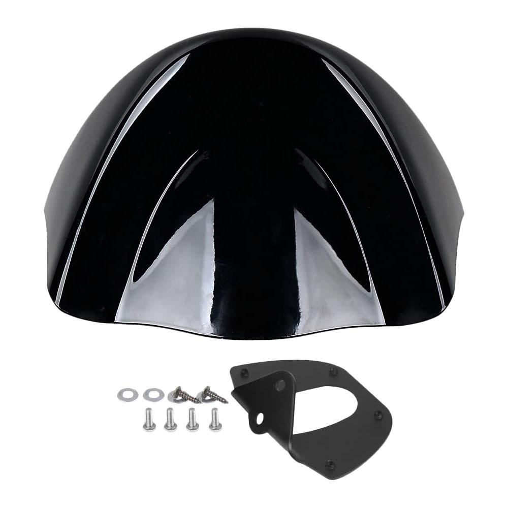 1 Set Motorcycle Front Chin Spoiler Air Dam Fairing Cover for Harley Dyna Fat Bob FXD FXDF 2006 2007 2008 2009 2010 2011-2017