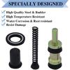 Front Brake Master Cylinder Rebuild Kit 9/16" Bore, Fits Harley 1996–2007 Electra Glide/Road Glide/Street Glide/Road King, 1996+ Softail/Dyna,