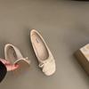 Fashion New Soft Sole Slip-on Women's Flat Shoes Fashion Casual Ladies Ballet Shoes Female Bow Designer Outdoor Walking Woman Flats