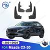 For Mazda CX-30 2024 2025 Fender Mudflaps Splash Guards Mudguards Mud Flaps Car Accessories