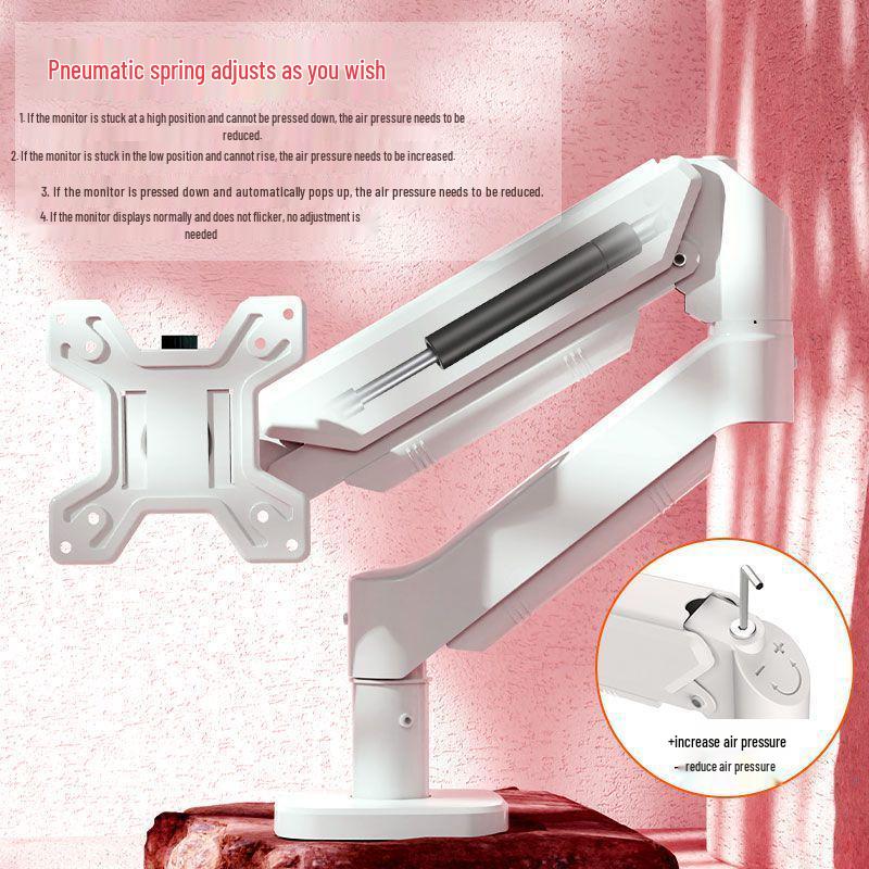 AOC-Compatible Monitor Arm: Adjustable, Rotatable, Portable Bracket