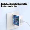 120W USB-oplader Hurtigopladning 6A USB Type C-kabel Til Huawei Quick Charge Væg-USB Mobiltelefonopladeradapter