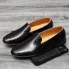 Men Loafers Slip on Handmade Leather Men Dress Shoes Fashion Party Men's Loafers Outdoor Casual Shoes Men Shoes