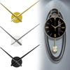 Clock Large Diy Needles Quartz Hour Hands Accessories 3d Wall Clock Home Decor