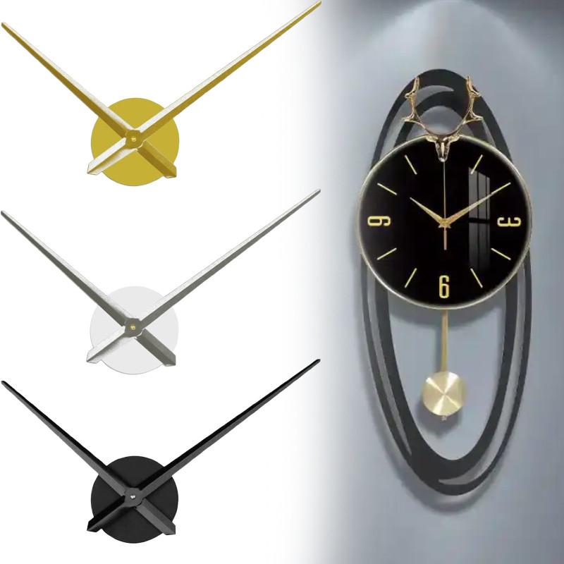 Clock Large Diy Needles Quartz Hour Hands Accessories 3d Wall Clock Home Decor