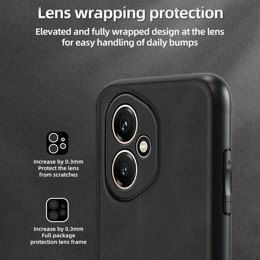 ANNYOJO Pro Honor 400 5G (Globální) Pouzdro PU Kůže+PC+TPU Odolné proti pádu Kryt na zadní stranu telefonu