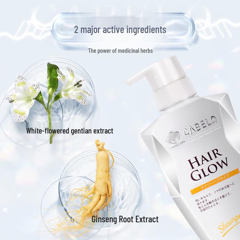 CABELO Anti-Hair Loss & Oil Control Shampoo & Conditioner Set