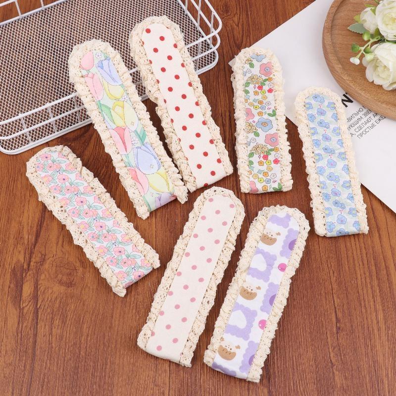 Dziecięce Magiczne Obręcze do Włosów Kwiatowa Opaska do Włosów Makijaż DIY Akcesoria Dziecięce Naklejki Grzywka Naklejki Słupki Dekoracja Włosów Styl Kruszony