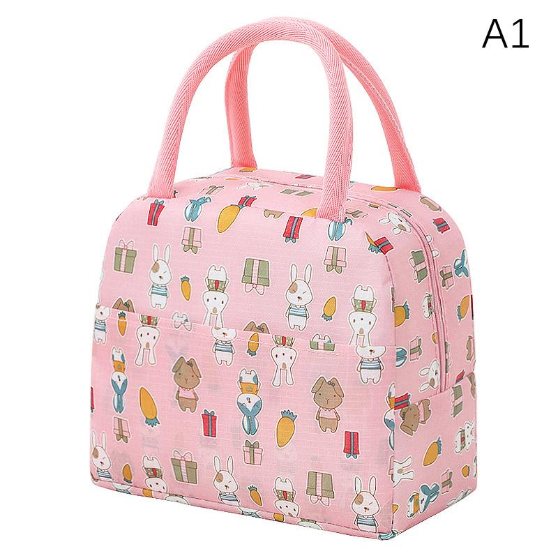 Insulated Lunch Bag For Camping Picnic Bento Cooler Bag Ice Pack Lunch Box