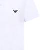 Emporio Armani Ss22 Eagle Logo Embroidered Solid Color Short Sleeve Polo Shirt Men polo shirts White 211804-2R461-00010