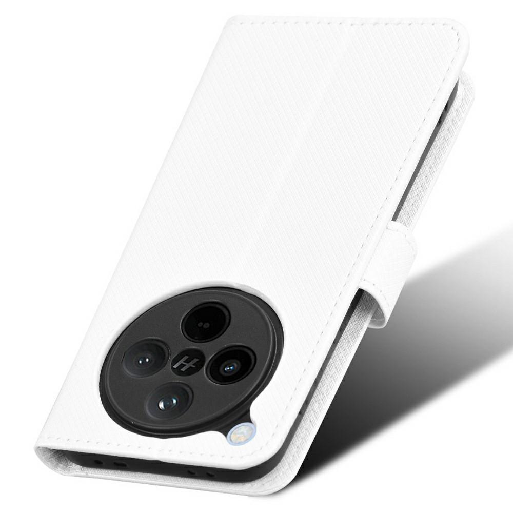 For Oppo Find X8 5G Case PU Leather Diamond Texture Wallet Phone Cover