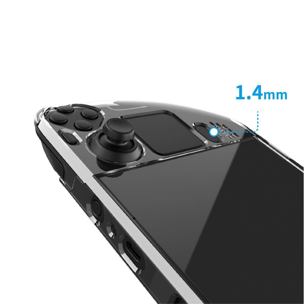 Transparent PC Hard Case for Steam Deck Host Split Crystal Protective Cases