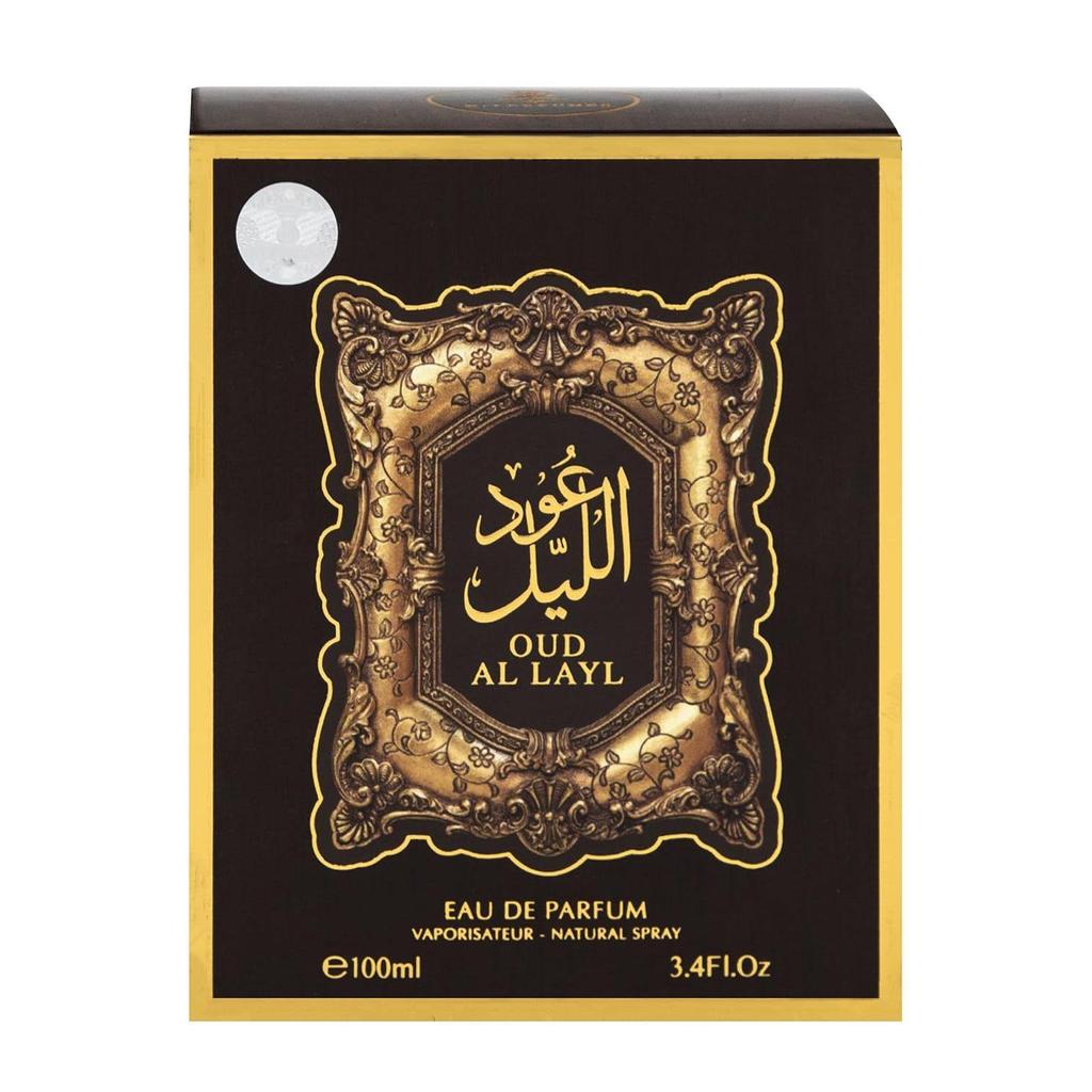 ARABIYAT Oud Al Layl Edp 100Ml, Perfumy w płynie | Najlepsze perfumy dla mężczyzn i kobiet | Idealny prezent urodzinowy dla mężczyzn, kobiet,