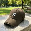 Classic Embroidered Baseball Cap With Sun Protection For Casual Men And Women
