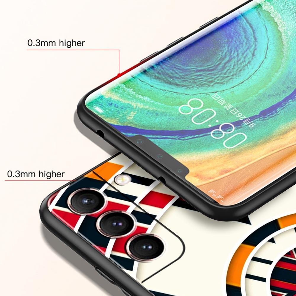 Retro Circular Totem Design Phone Case Cover for Samsung Galaxy S26 S25 S24 S23 S22 S20 S21 FE Ultra S25 Edge Plus 5G Soft TPU