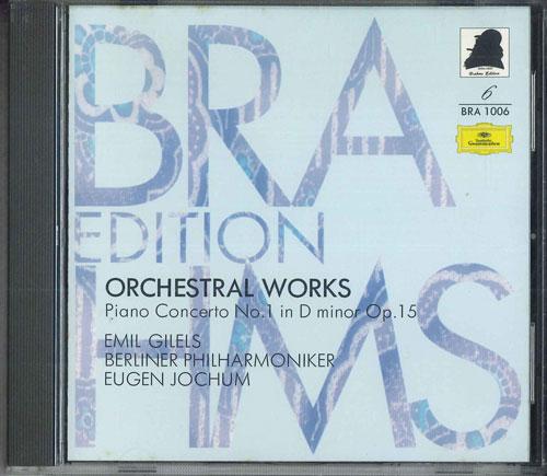 

CD EUGEN JOCHUM - Orchestral Works6 BRA1006 POLYGRAM Japan Classical Used