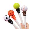 Basketball Baseball Bounce Decompression Pen Funny Gel Pens Signing Pens Gaming Ballpoint Pens