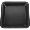 4Pcs Carbon Steel Pizza Baking Pan for Oven Black Nonstick Plate