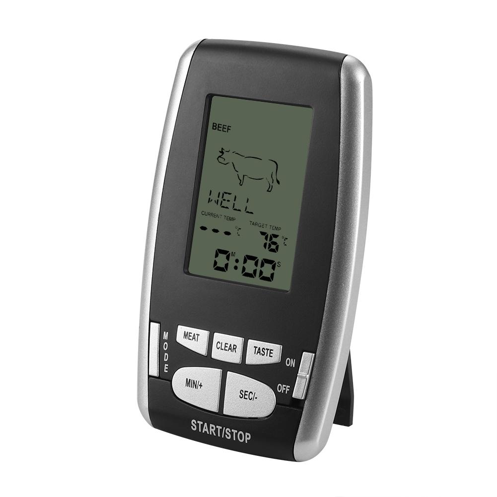434RF Wireless Barbecue Digital Thermometer For BBQ Grill Kitchen Food Cooking