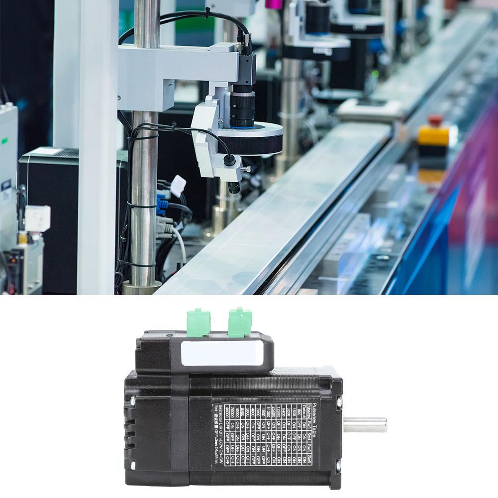 Digital Stepping Motor NEMA 23 Integrated with Digital Signal Processing Chip DC24 48V