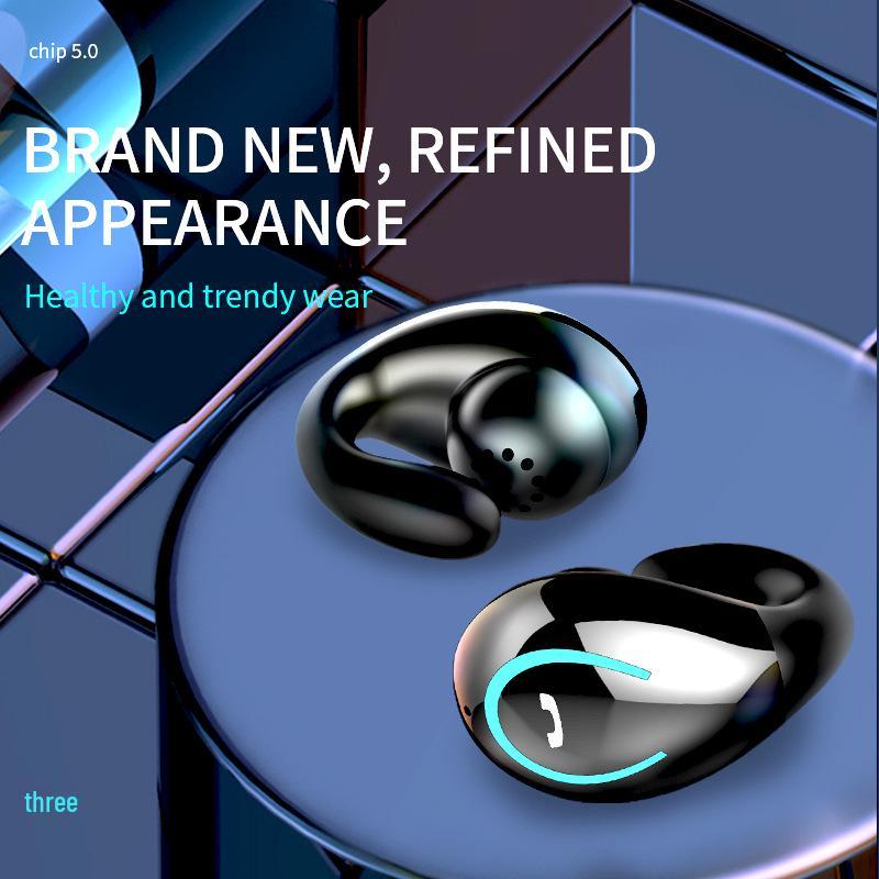YX08 Bluetooth Clip-on Single Ear Sports Headset with External Sound