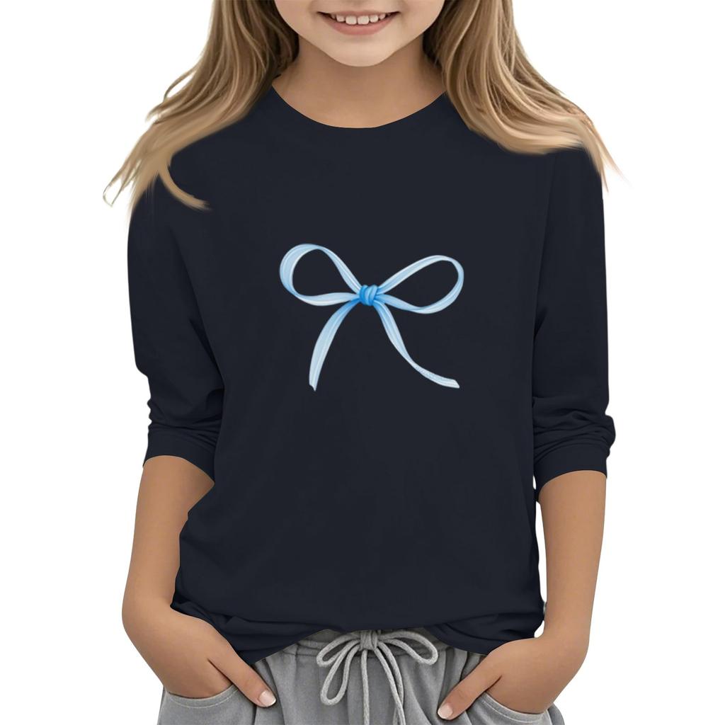 Top Infantil de Manga 3/4 com Gola O Casual Diário Estampado