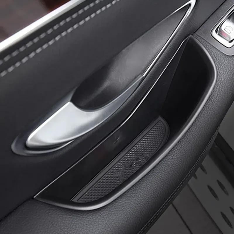For Mercedes Benz New C GLC Class 2016 2017 2018 X253 C253 W205 C205 Car Door Storage Box Tray Organizer Interior Accessories