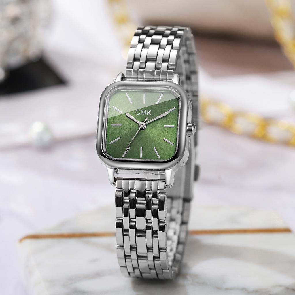 Fashion Square Women Quartz Watch Ladies Casual Alloy Strap Wristwatches Girls Clock Reloj Mujer