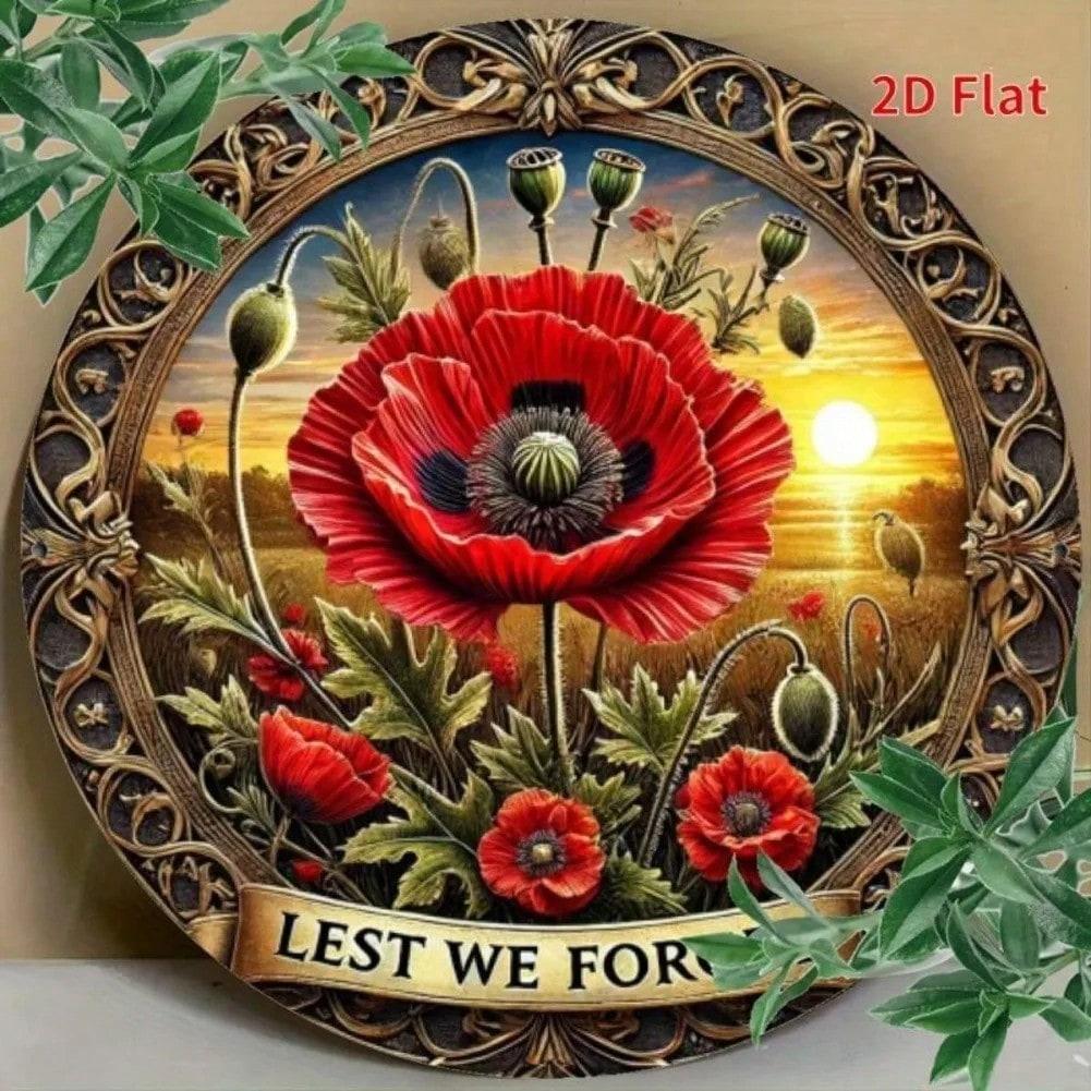 Vintage Metal Wall Art Decor Religious Tin Sign European Home Decor 20x20 разноцветный