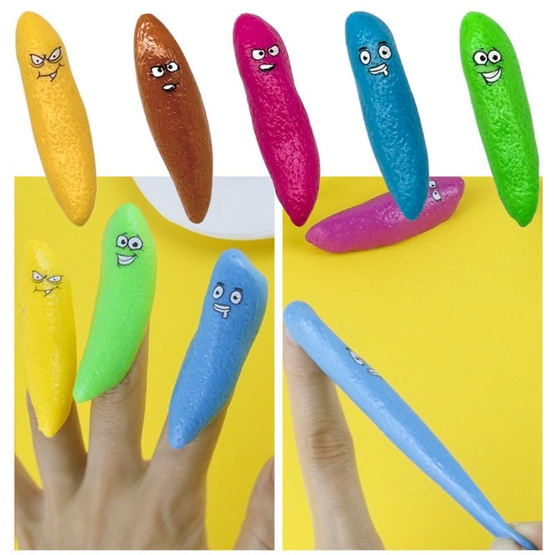 Urkomischer Streich Finger Kacka Spielzeug Tpr Material 3g 2*5.5cm Crazy Wave Marke
