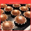 Baking Paper Cups Set With Pe Coating For Cake And Bread Nonstick Oven Use For Home Baking