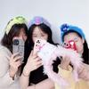 Vitality monster plush funny headband cute girl heart grotesque hairball headband ugly cute design headband hair accessories