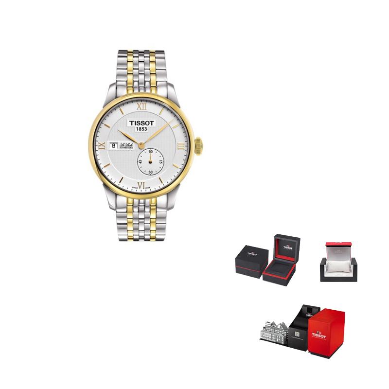 

TISSOT Men s Le Locle Collection Watch T006.428.22.038.00 Medium Gold Strap