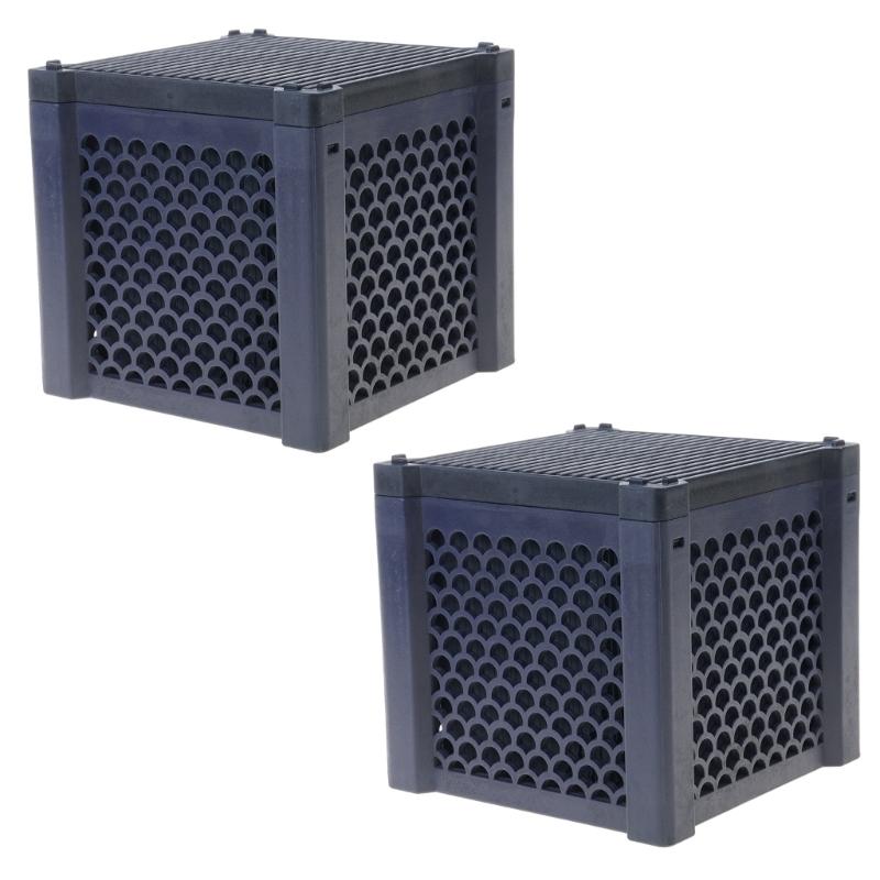 High Efficiency Active Carbon Filter Box For Aquarium Water Purification And Yellowing Prevention