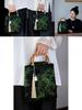 Green Bamboo Knot Qipao Handbag Vintage Style Hanfu Women's Tote Bag