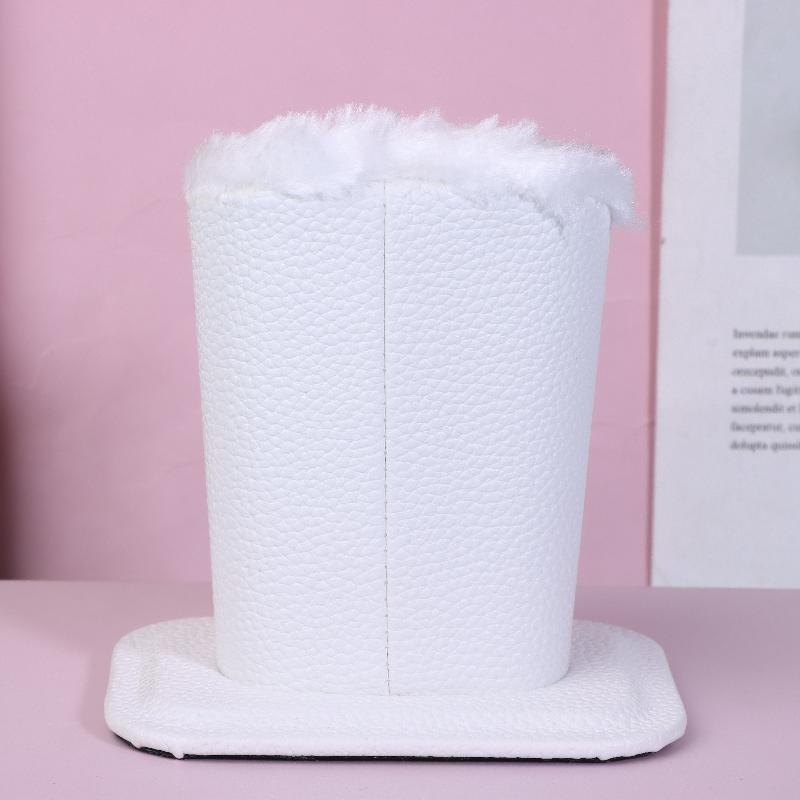 1 Stück Plüschgefüttertes Brillenetui Niedliches Tierdesign Kunstleder Ideal Für Schreibtisch oder Nachttisch Schützt Brillen Und Stifte
