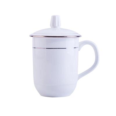 Ceramic Teacup with Lid