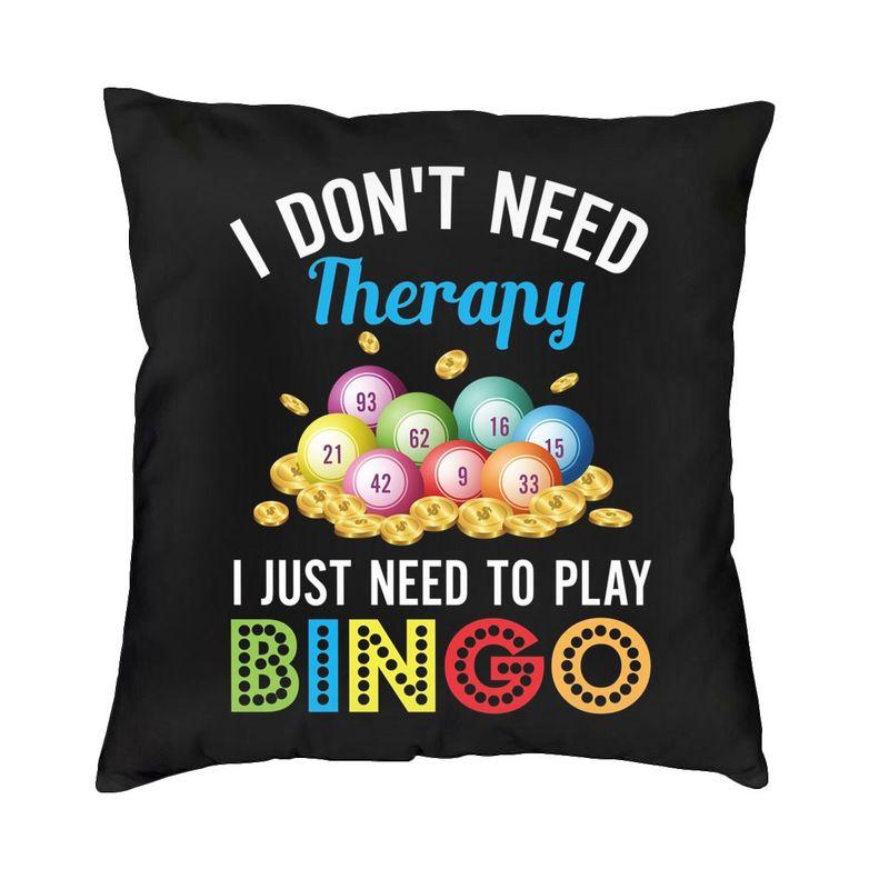 I Just Need To Play Bingo Nordic Throw Pillow Cover Home Decor Cushions for Sofa